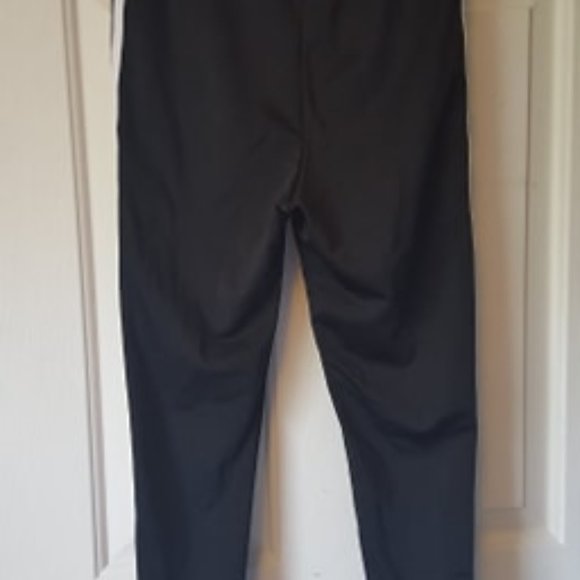 Adidas joggers, classic black white, Youth Small - Picture 2 of 3